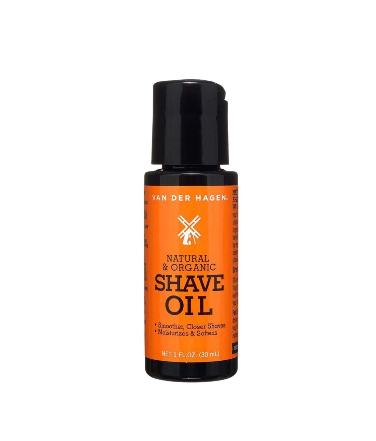 Van Der Hagen Natural & Organic Shave Oil 1oz
