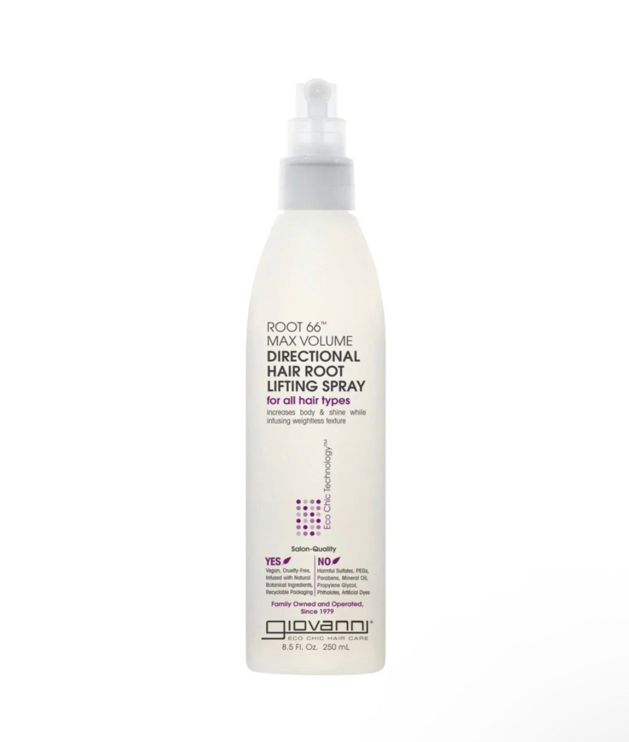Giovanni Root 66 Max Volume Directional Hair Root Lifting Spray 250ml