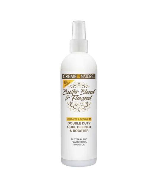 Creme Of Nature Butter Blend & Flaxseed Curl Definer & Booster 12oz