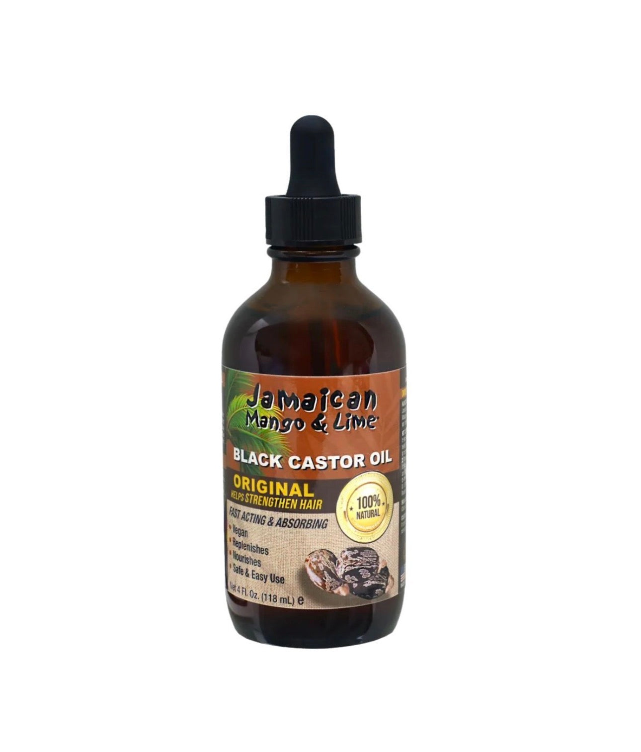 Jamaican Mango & Lime Black Castor Oil Orginal 4 oz