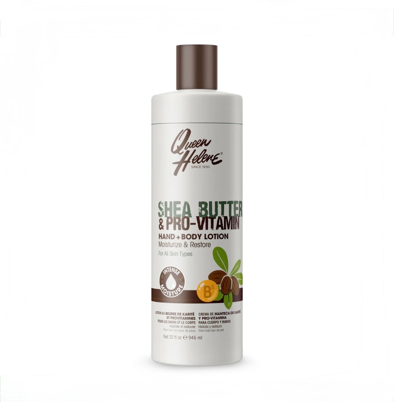 Queen Helene Shea Butter & Pro-Vitamin Hand + Body Lotion 32oz
