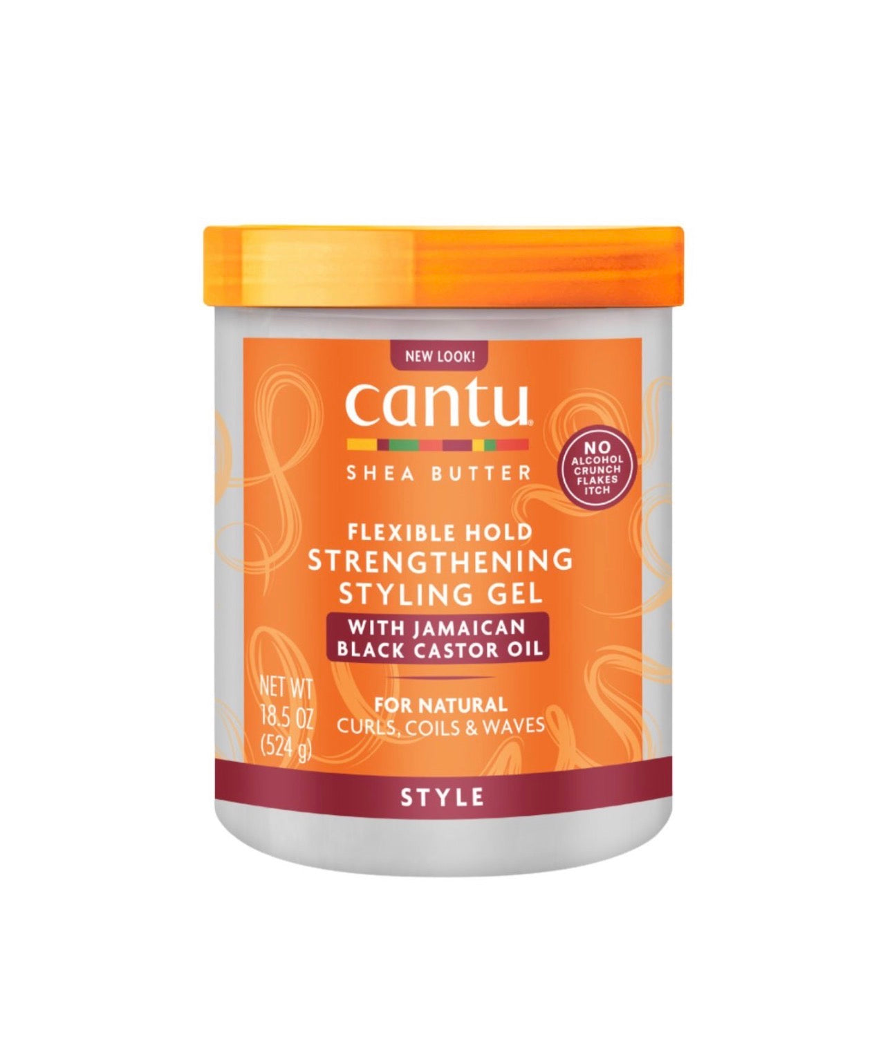 Cantu Shea Butter Styling Gel Jamaican Black Castor Oil Braiding 18,5 oz