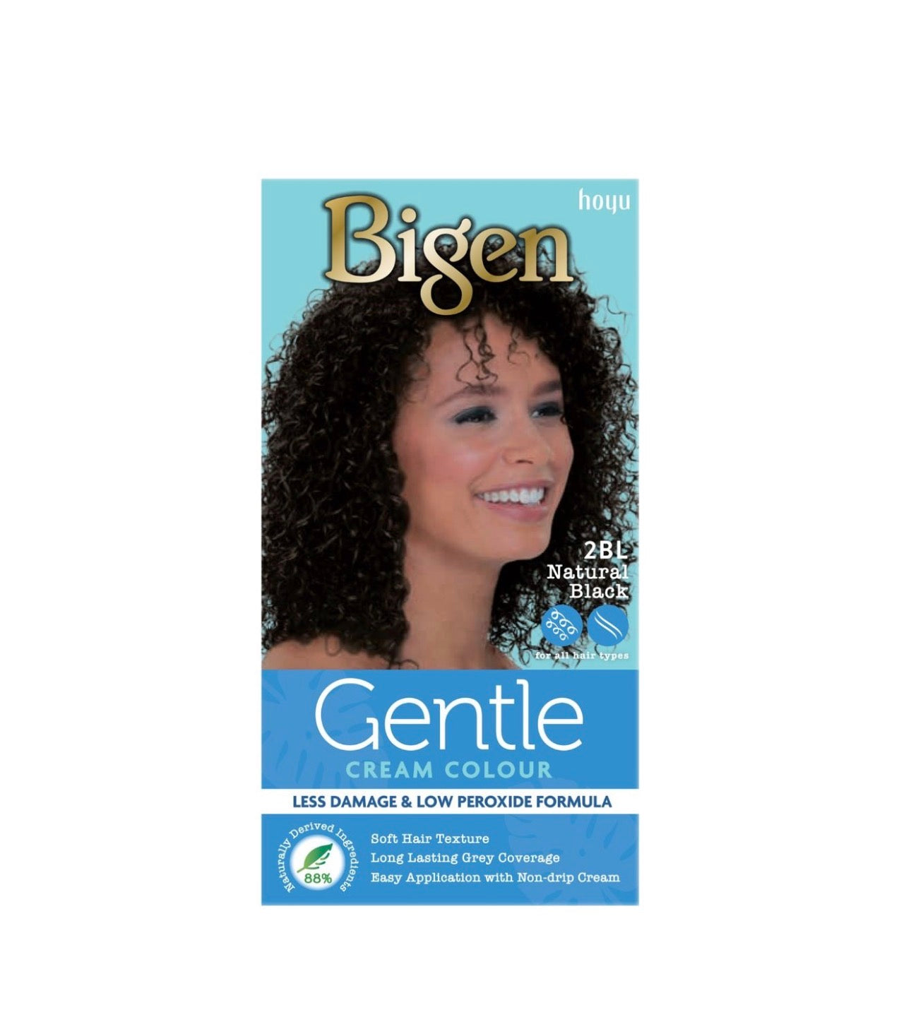 Bigen Gentle Cream Colour 2BL Natural Black