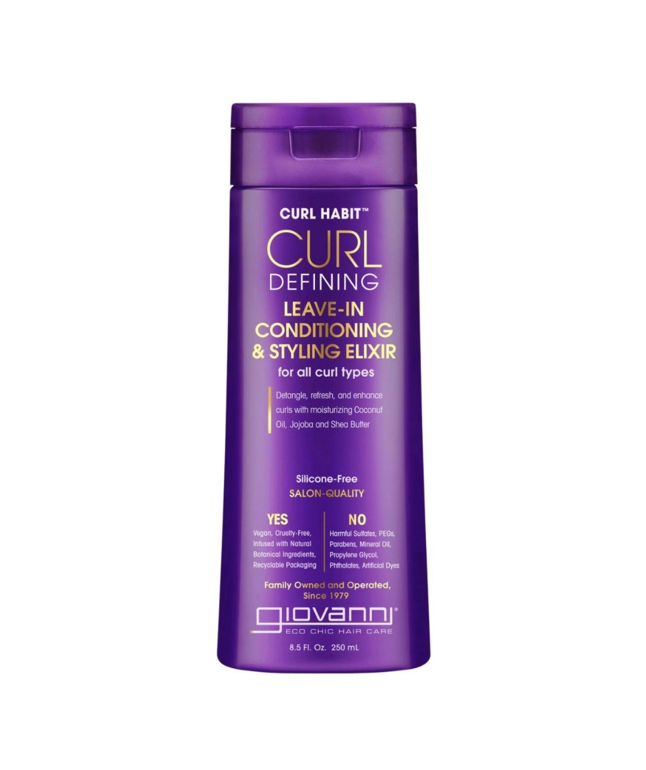 Giovanni Curl Habit Curl Defining Leave-in Conditioning & Styling Elixir 250ml