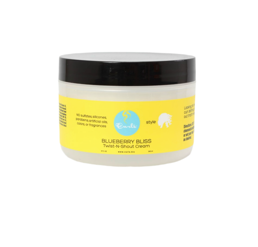 Curls Blueberry Bliss Twist N Shout Cream 8oz