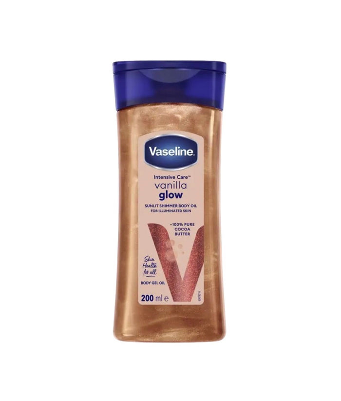 Vaseline Body Oil Vanilla Glow 200ml