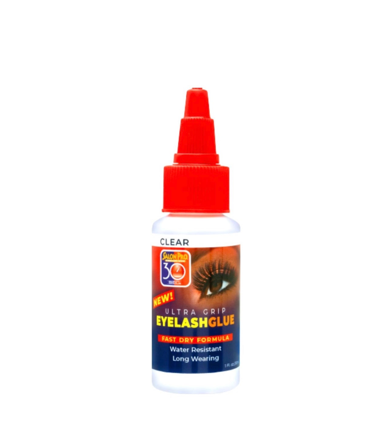 Salon Pro Ultra Grip Eyelash Glue Clear 1oz