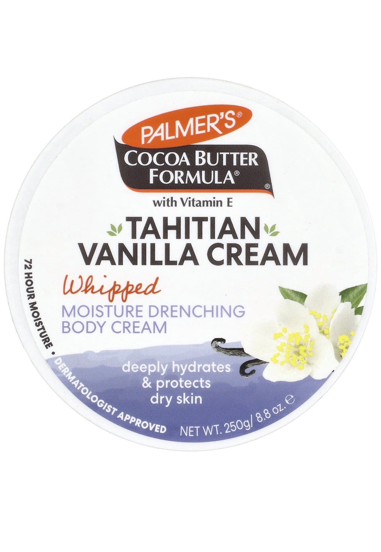Palmer's Tahitian Vanilla Body Cream 250 gr