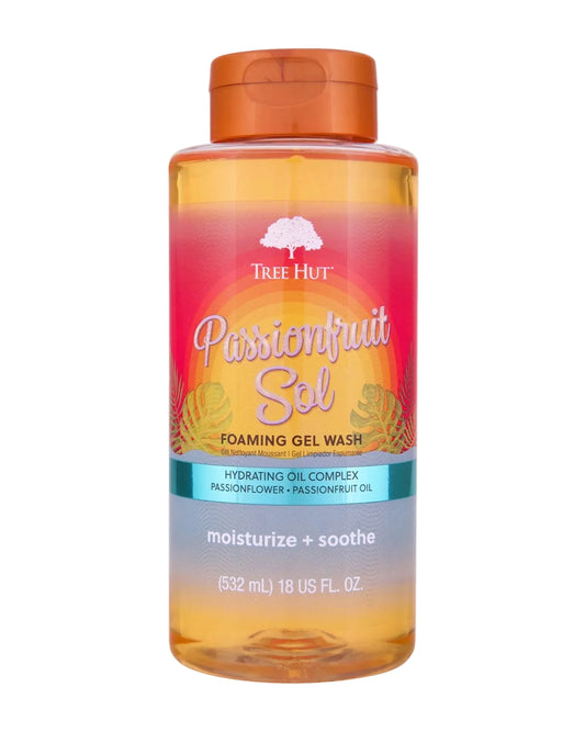 Tree Hut Foaming Gel Body Wash Passionfruit 532ml
