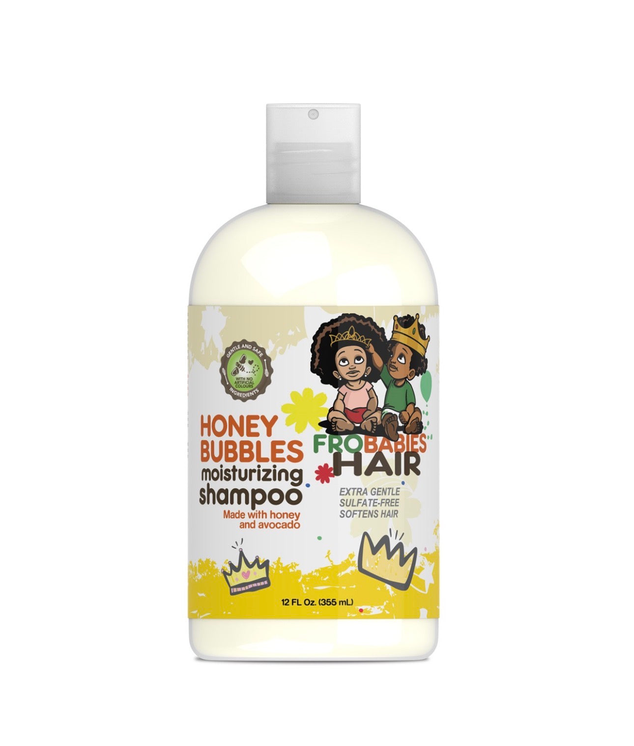 Fro Babies Hair Honey Bubbles Moisturizing Shampoo 355ml