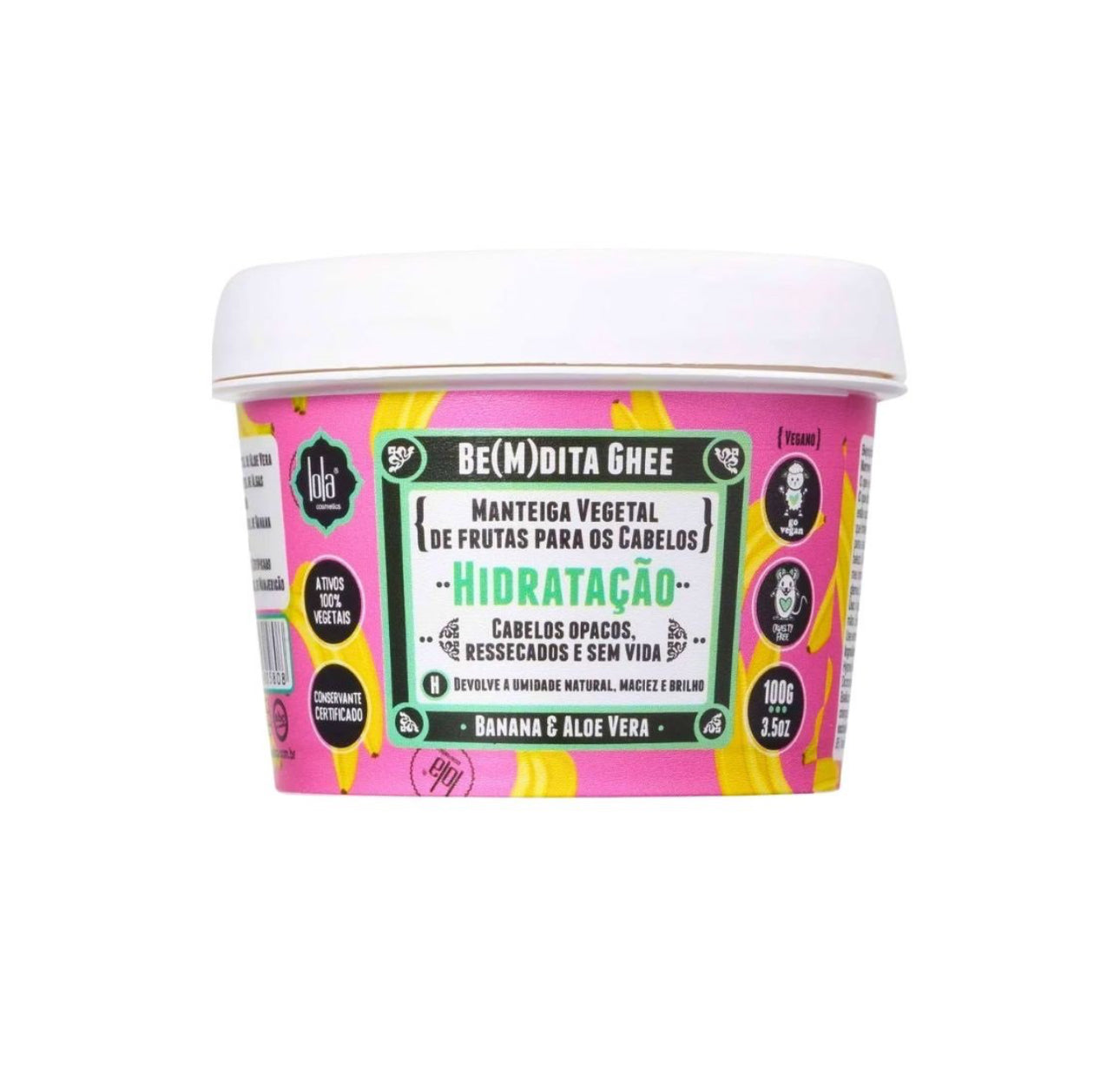 Lola Be(m)dita Ghee Banana and Aloe Vera Hydrating Mask 100ml