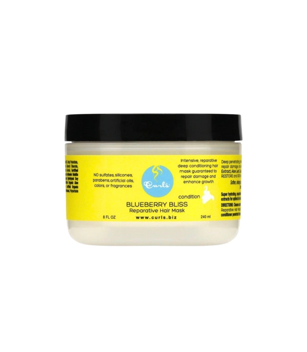 Curls Blueberry Bliss Reparative Hair Mask 8 Oz