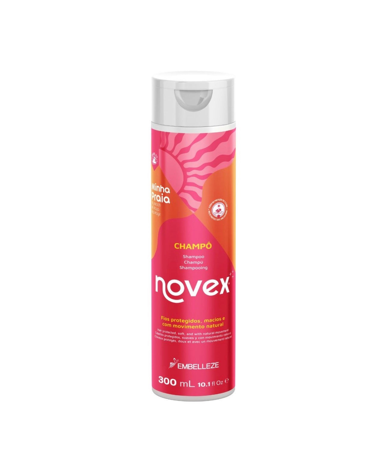 Novex Minha Praia Shampoo Coconut Water & Green Apple 300 ml