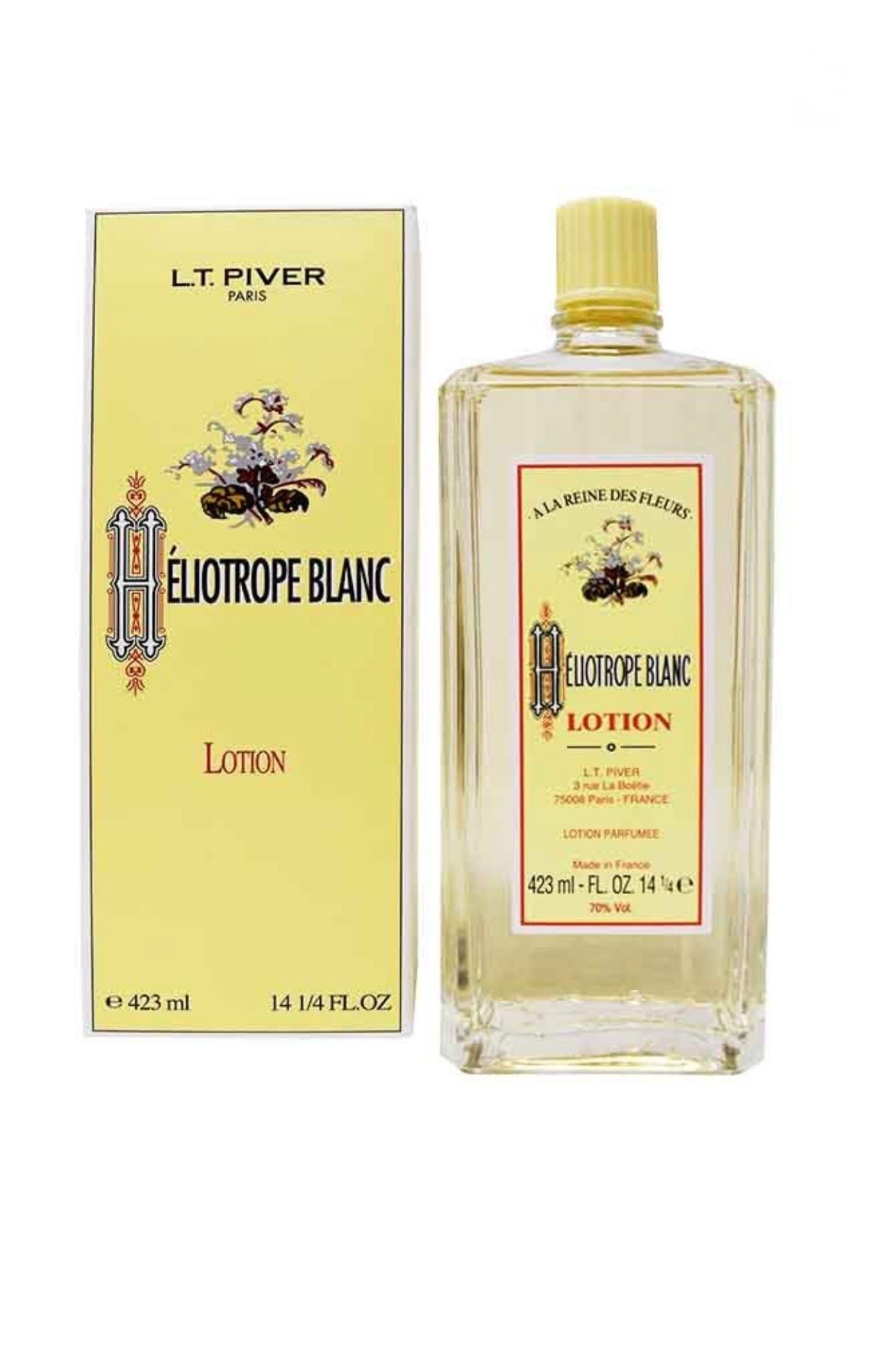 L.T. Piver Heliotrope Blanc Lotion 423ml