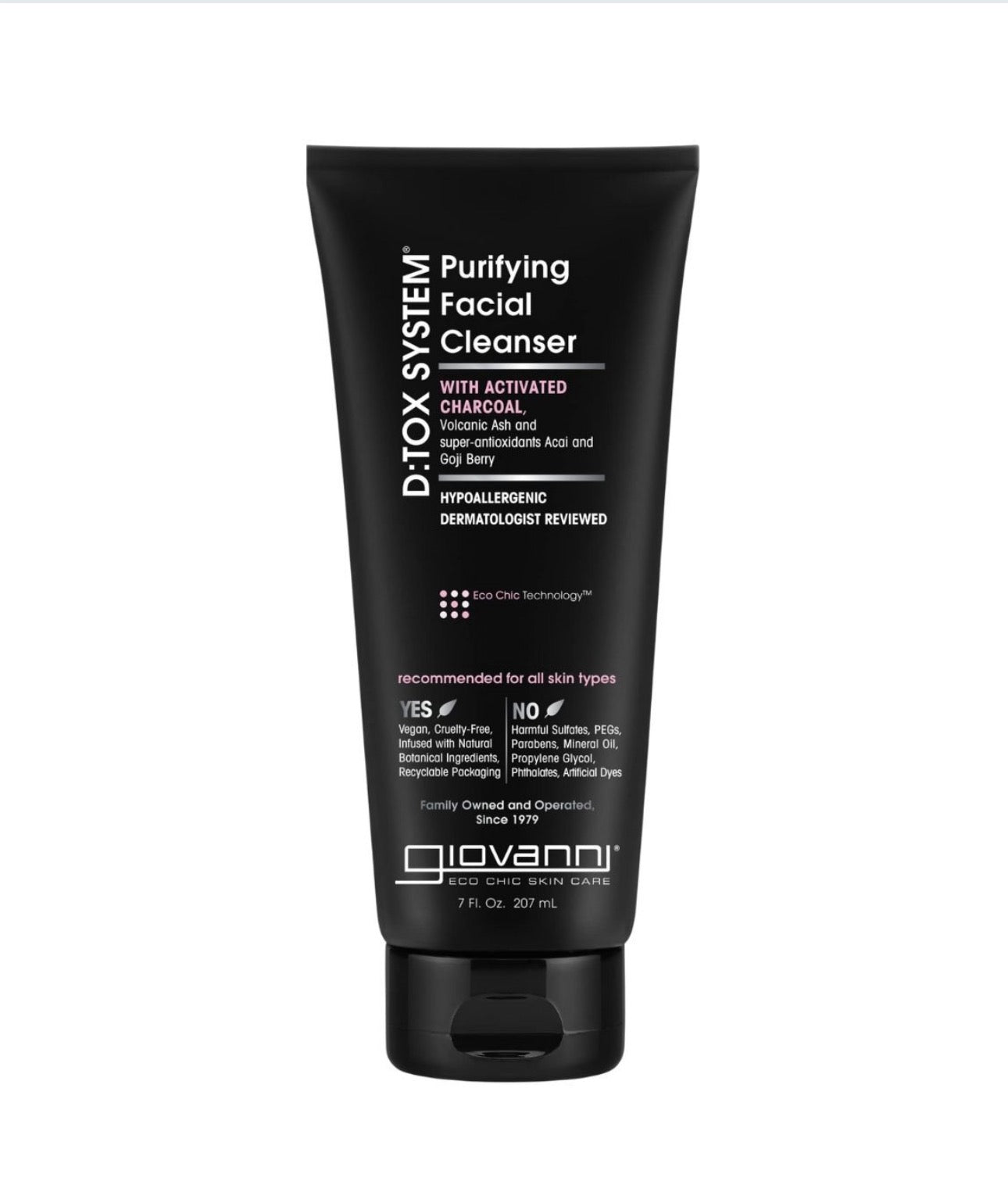 Giovanni D-Tox Purifying Facial Cleanser 207ml