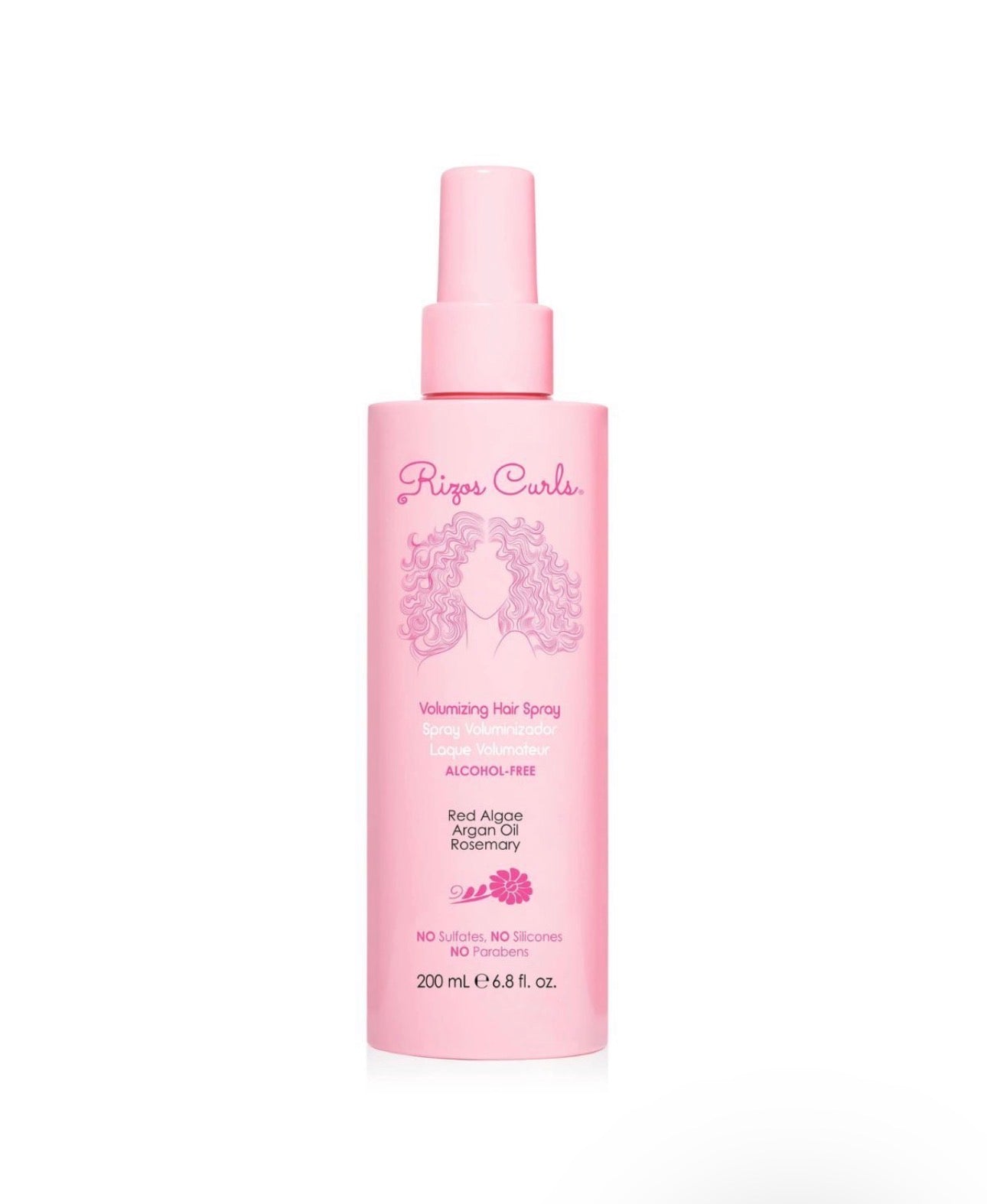 Rizos Curls Alcohol Free Volumizing Hair Spray 200ml