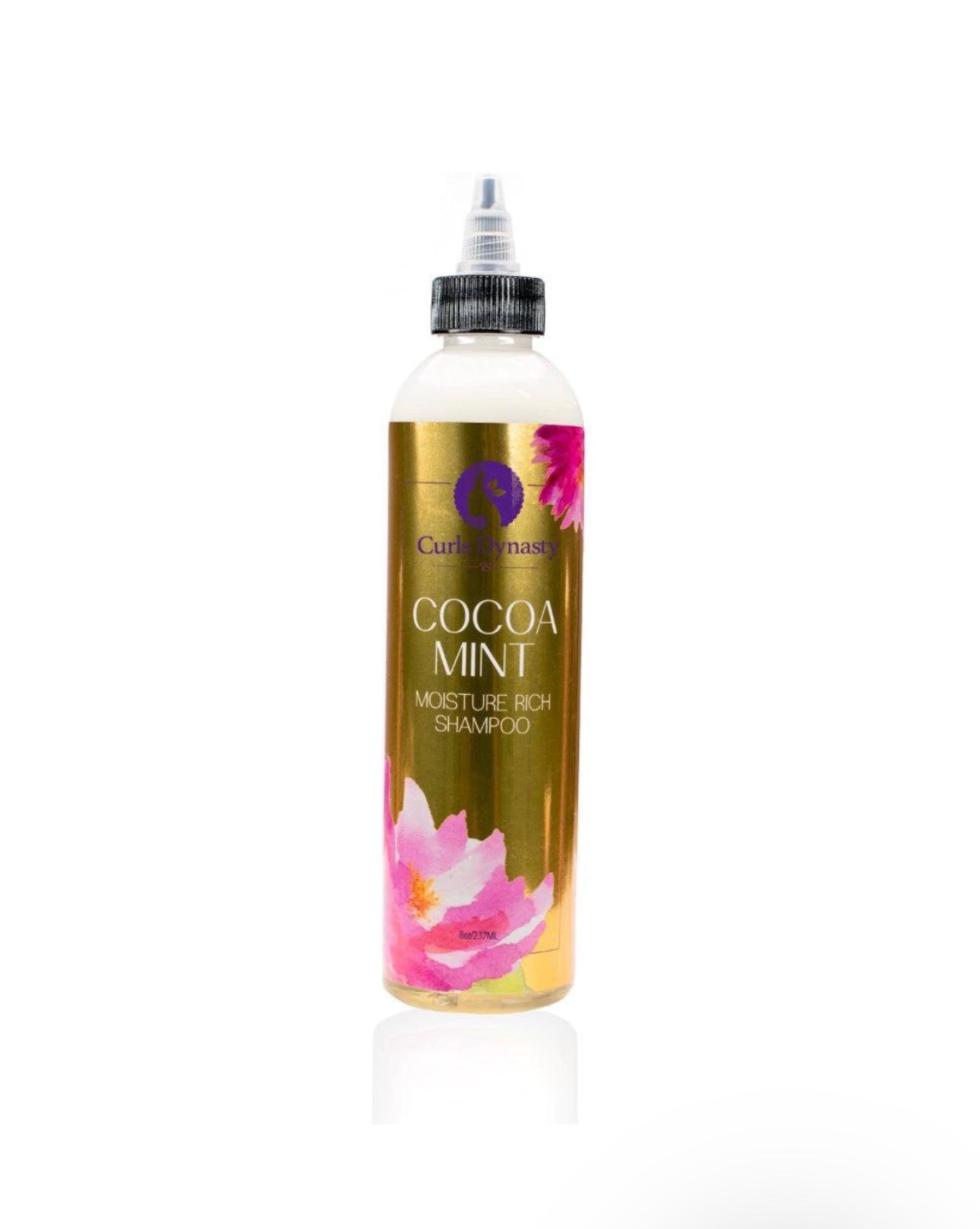 Curls Dynasty Cocoa Mint Moisture Rich Shampoo 8oz