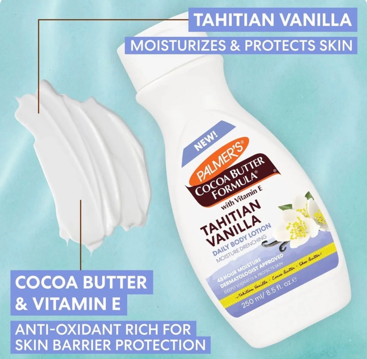 Palmer's Tahitian Vanilla Moisture Drenching Body Lotion 250ml
