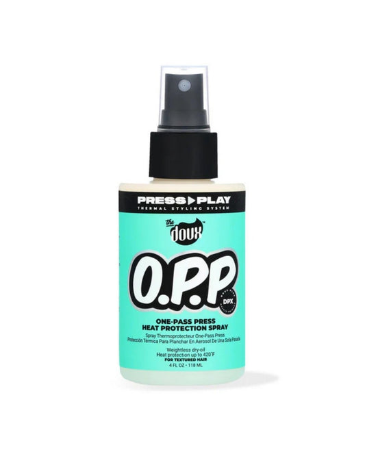The Doux Press Play O.P.P. One Pass Heat Protectant Spray 118ml