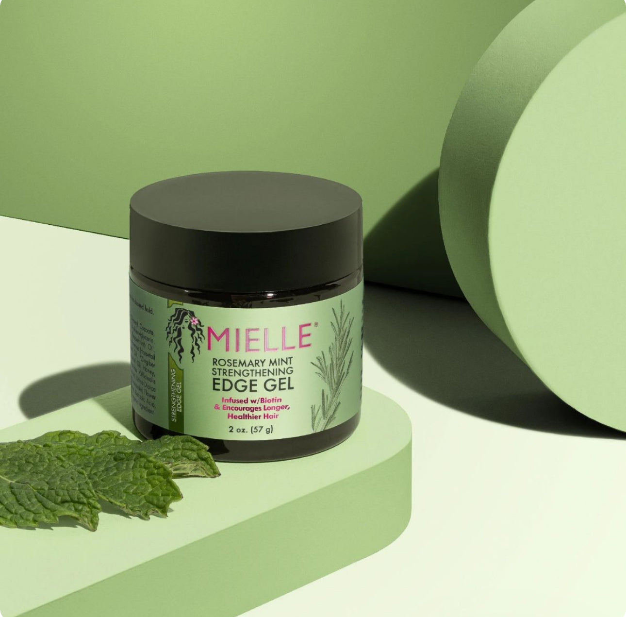 Mielle Rosemary Mint Strengthening Edge Gel 2oz