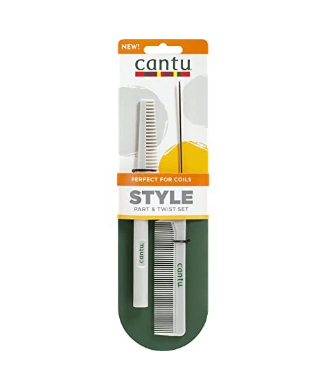 Cantu Accessoires Style Part & Twist Comb Set