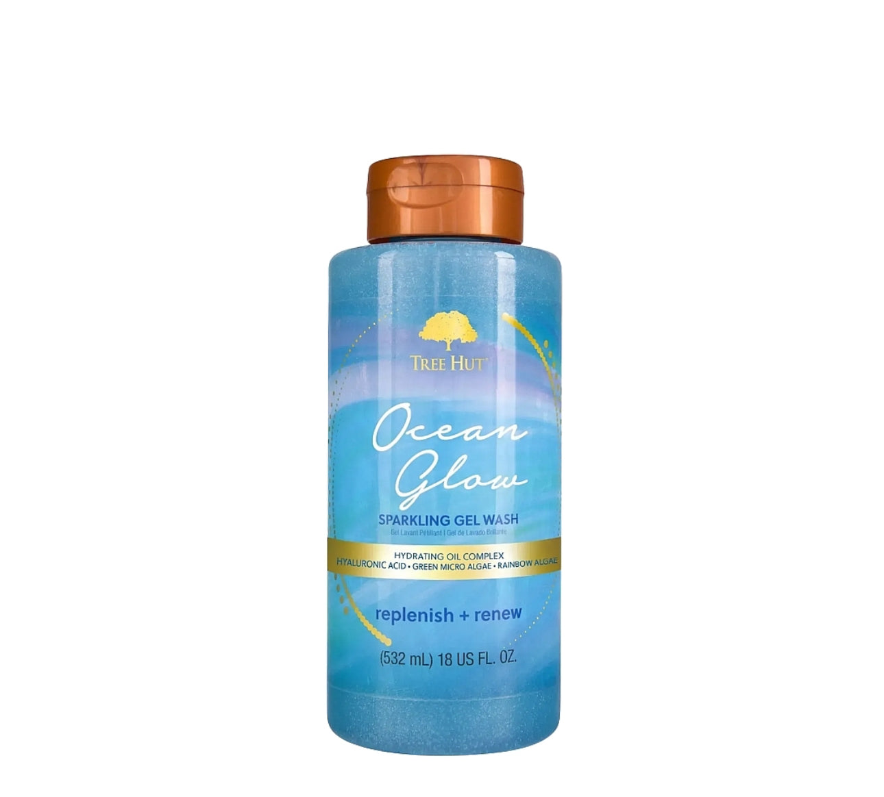 Tree Hut Foaming Gel Body Wash Ocean Glow 532 ml