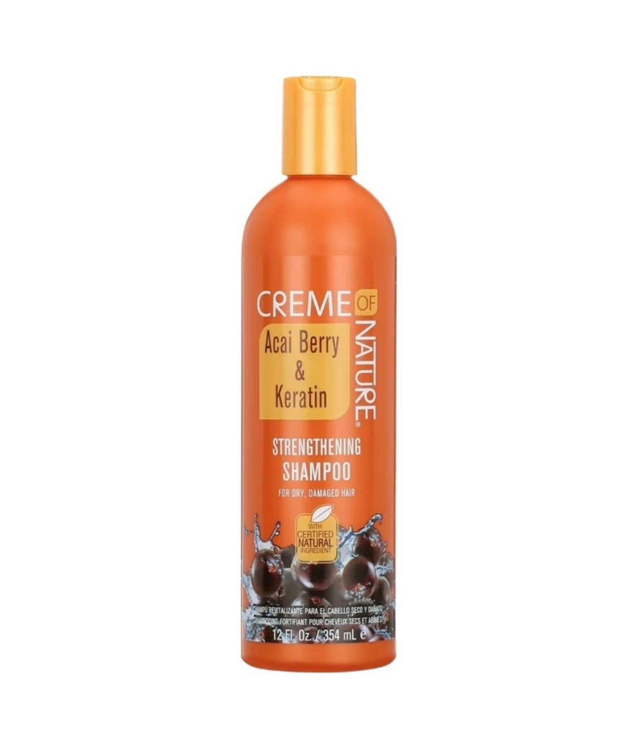 Creme of Nature Acai Berry & Keratin Shampoo 12oz