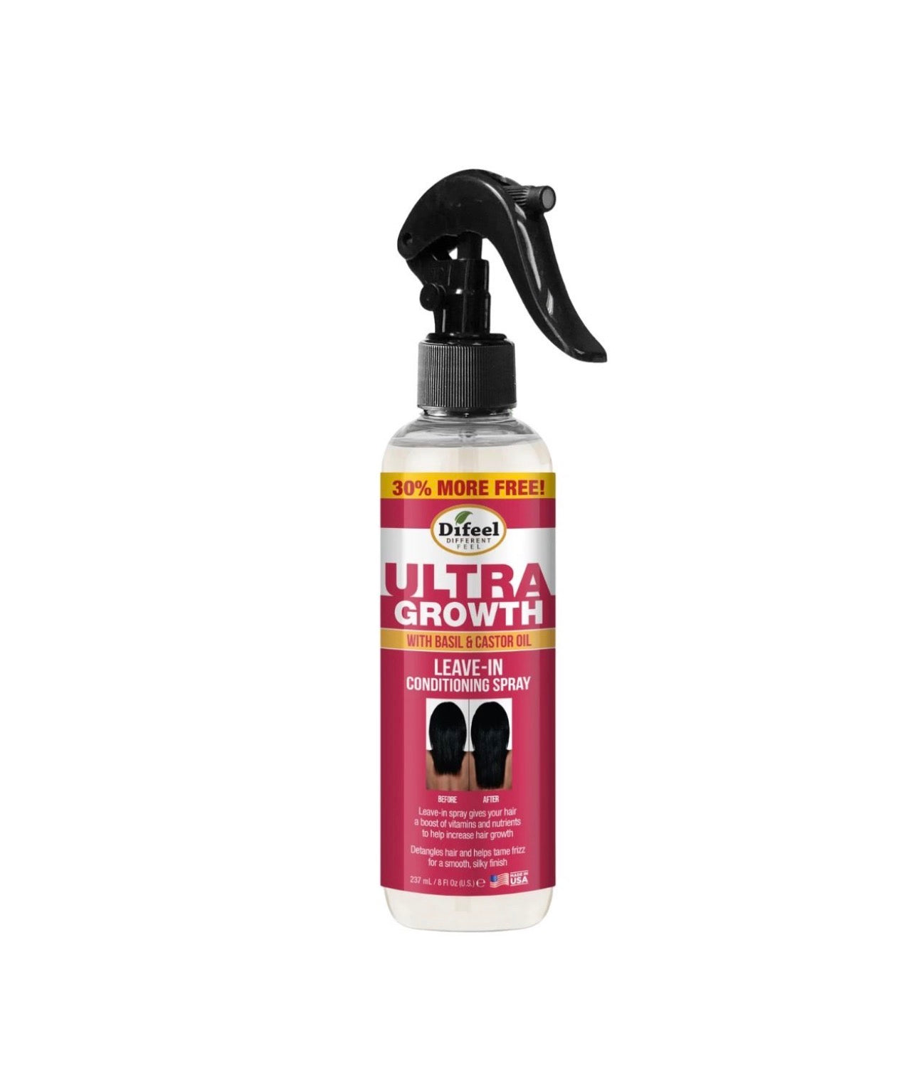 Difeel Ultra Growth Leave-In Conditioning Spray 8 oz