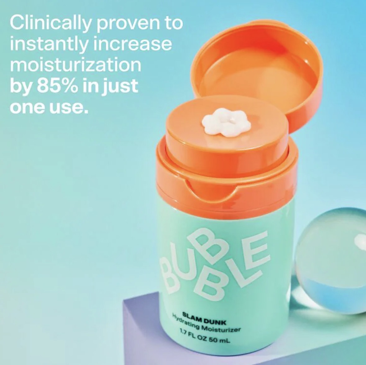 Bubble Skincare Slam Dunk Hydrating Moisturizer 50 ml