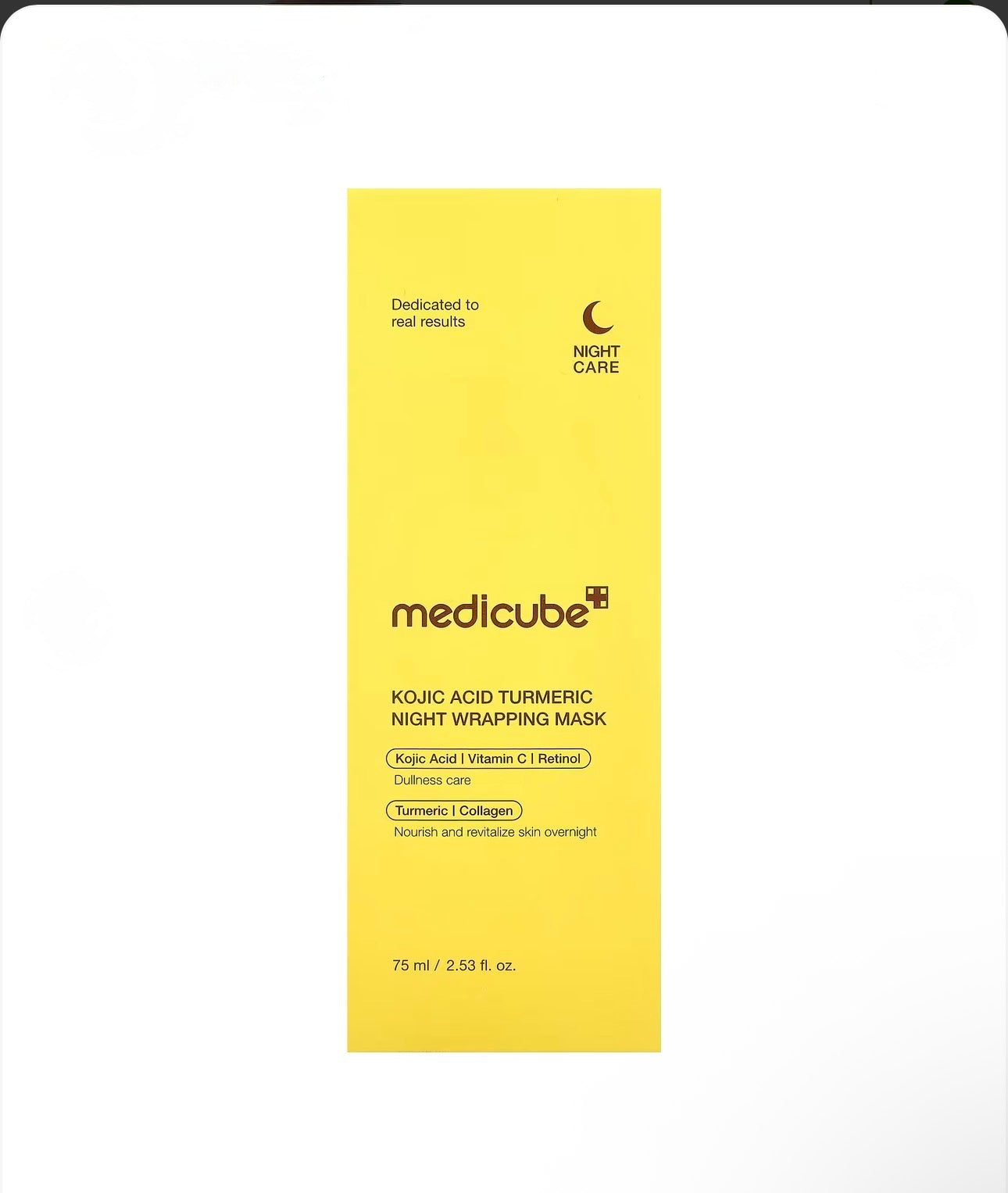 Medicube Kojic Acid Turmeric Night Wrapping Mask 75ml