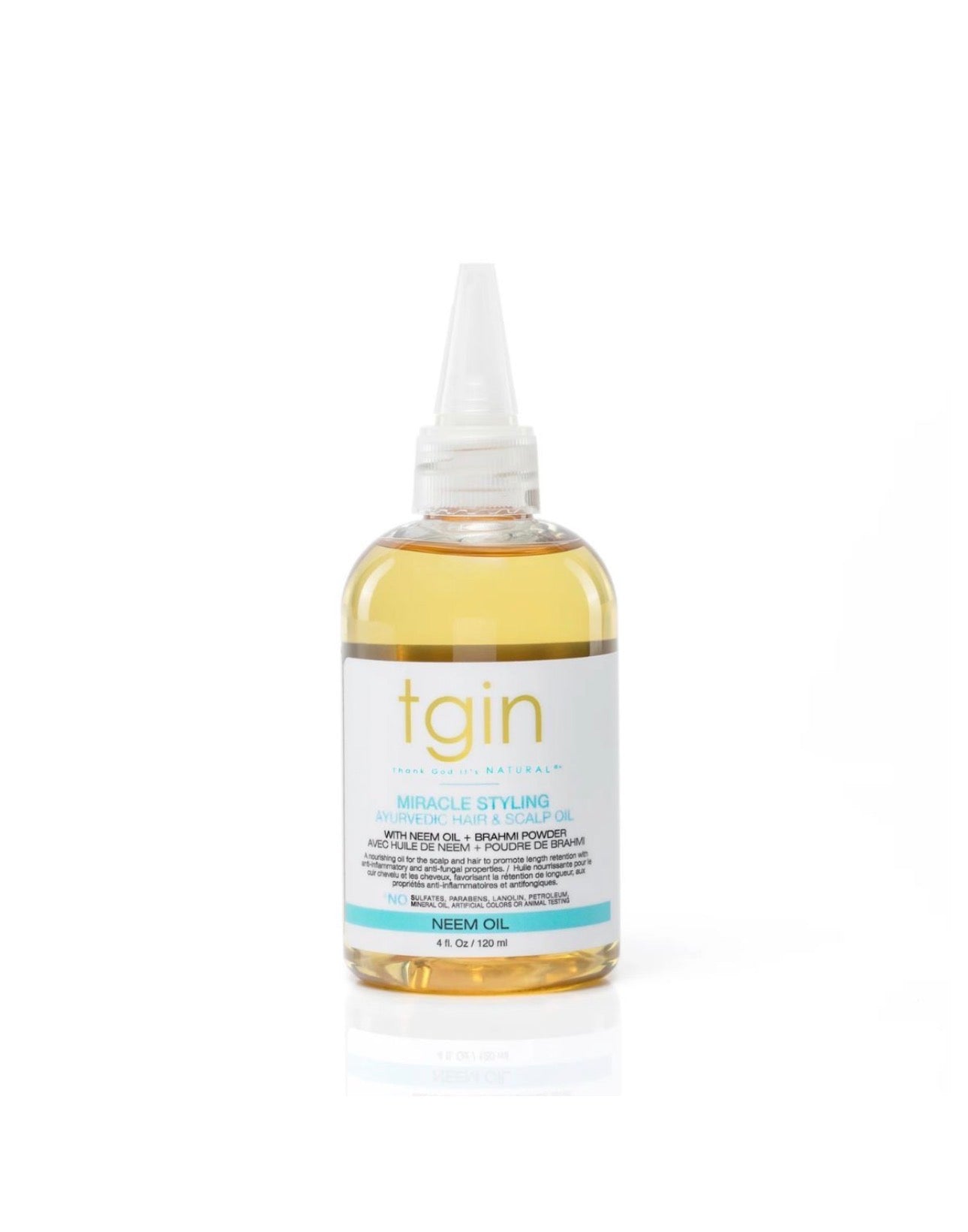 TGIN Miracle Styling Ayurvedic Hair & Scalp Oil 120ml