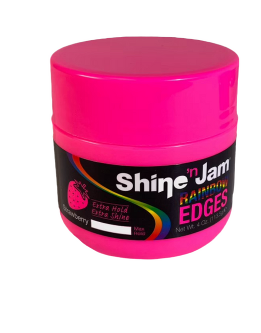 Shine 'n Jam Rainbow Edges Strawberry 4oz