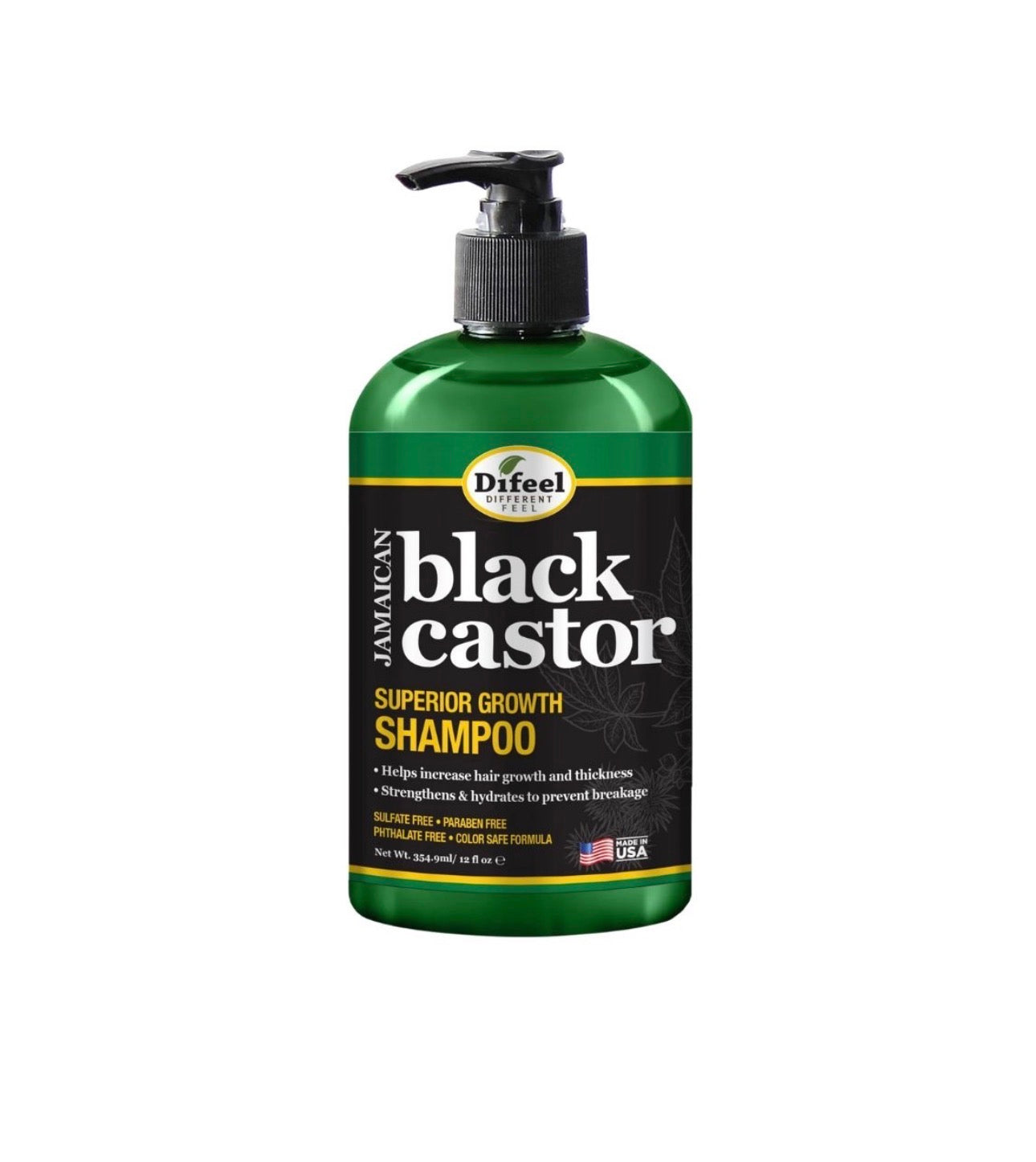 Difeel Jamaican Black Castor Superior Growth Shampoo 12oz