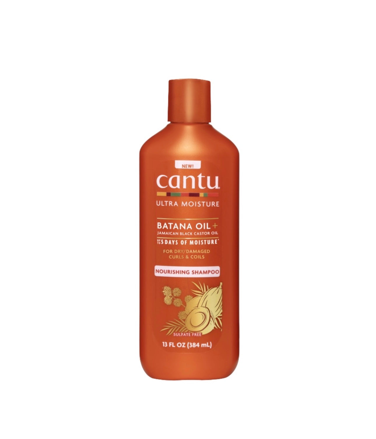 Cantu Ultra Moisture Batana Oil + Jamaican Black Castor Oil Nourishing Shampoo 384 ml