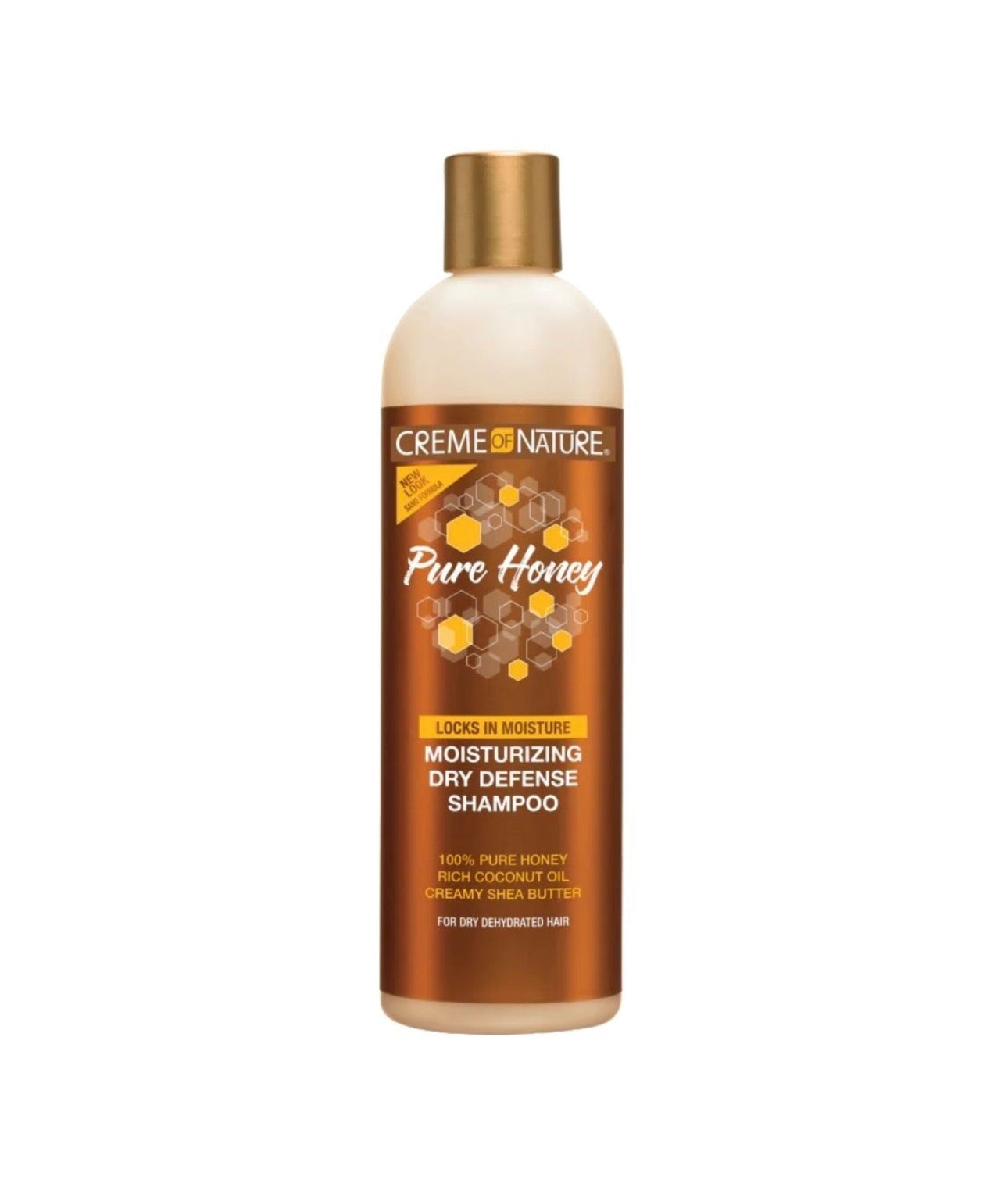 Creme Of Nature Pure Honey Moisturizing Dry Defense Shampoo 12oz