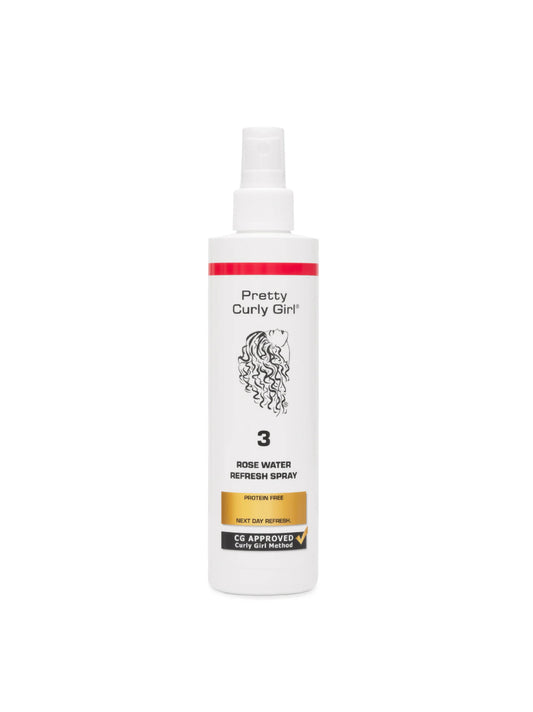 Pretty Curly Girl Rose Water Refresh Spray 250ml