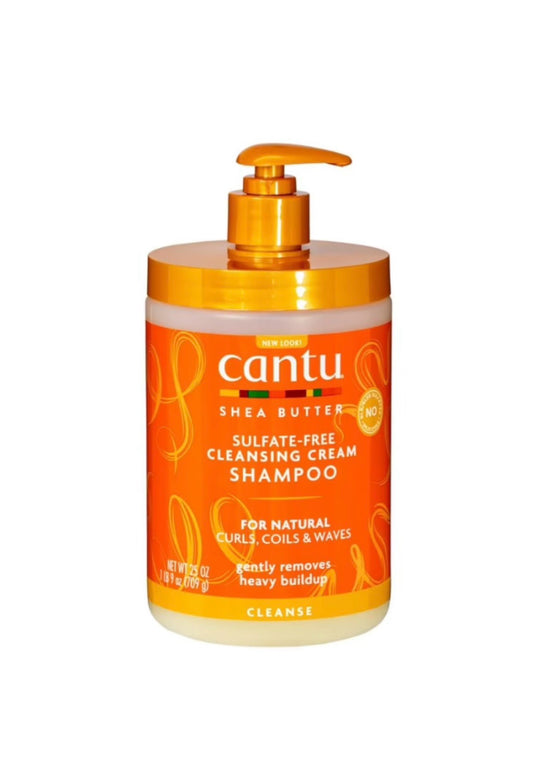 Cantu Shea Butter Sulfate Free Cleansing Shampoo 25 oz Salon Size