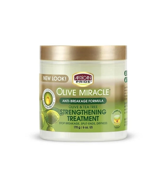 African Pride Olive Miracle Strengthening Treatment 170g