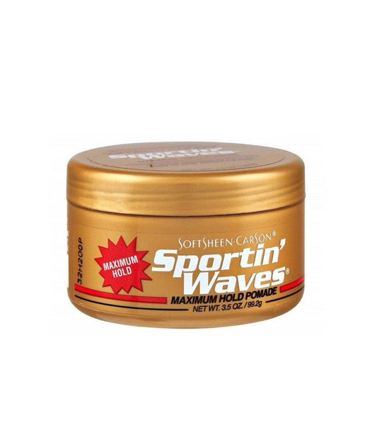 Magic Sportin Waves Gel Pomade Maximum Gold 100 Gr