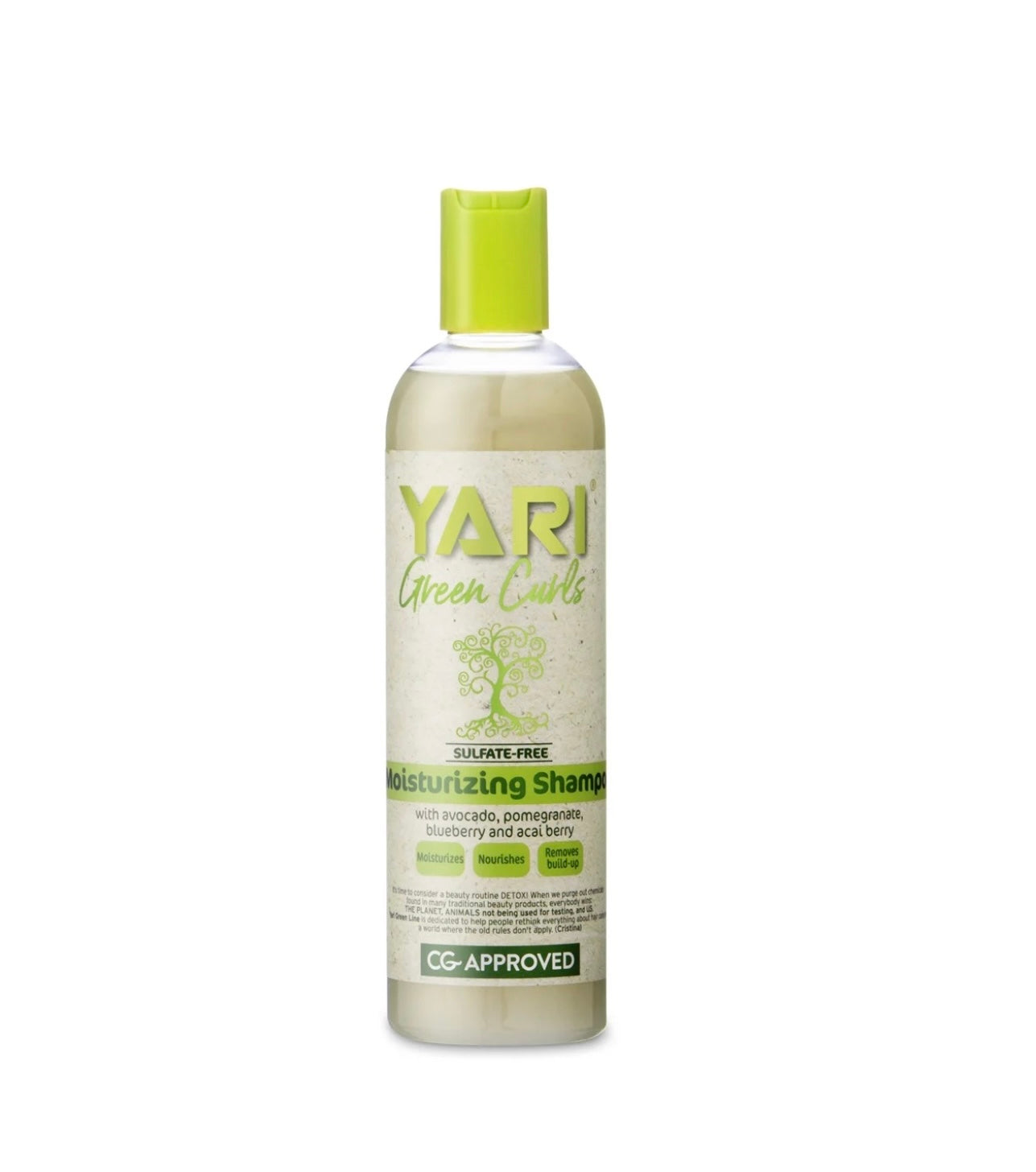 Yari Green Curls Moisturizing Shampoo 355ml