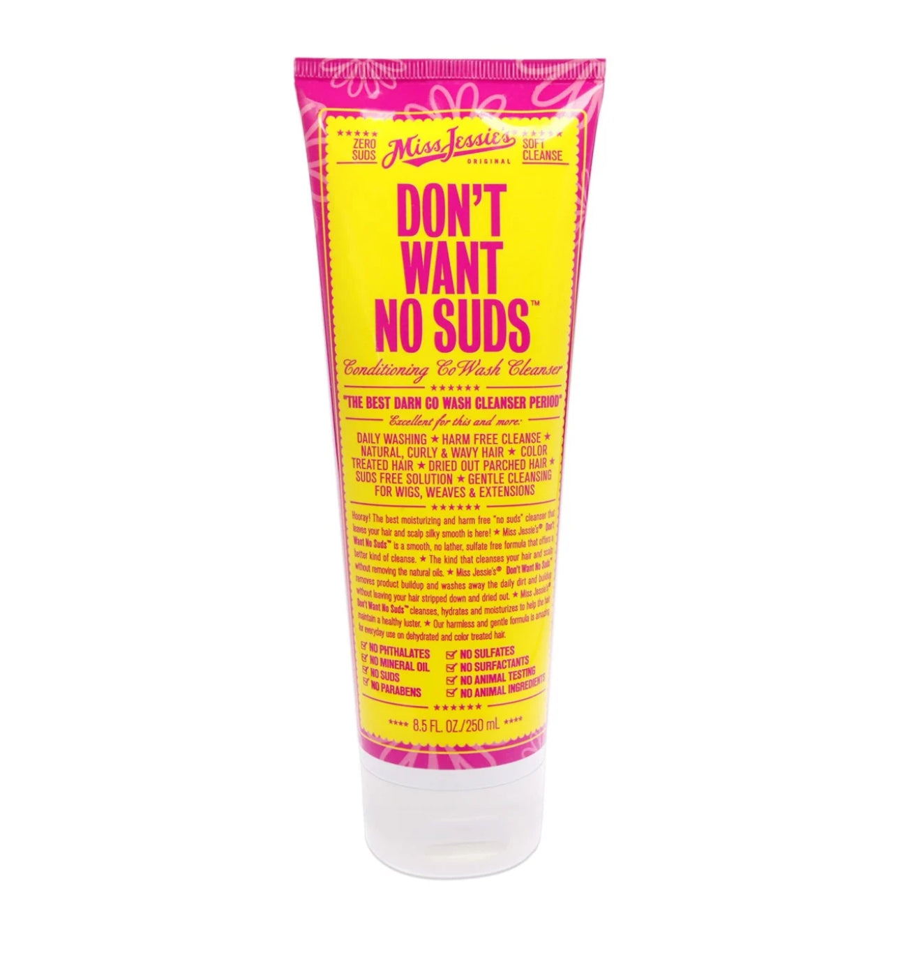 Miss Jessie's Don’t Want No Suds 8.5oz