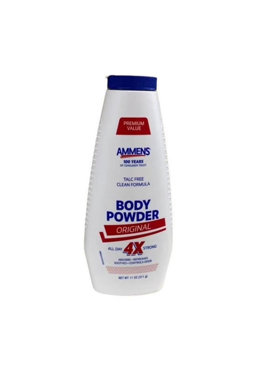 Ammens Body Powder Orginal All Day 4x Strong 11oz