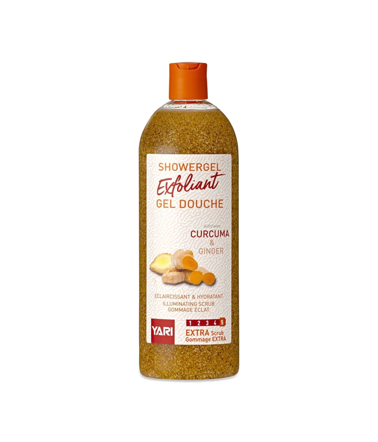 Yari Exfoliant Showergel Curcuma & Ginger 1000ml