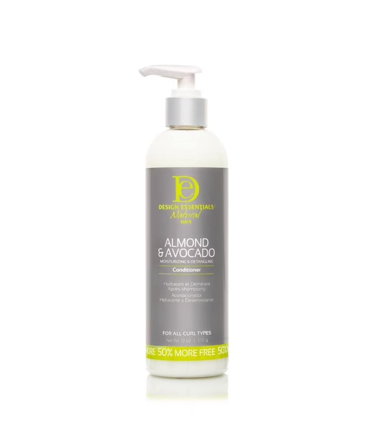 Design Essential Almond & Avocado Moisturizing Detangling Conditioner 227gr