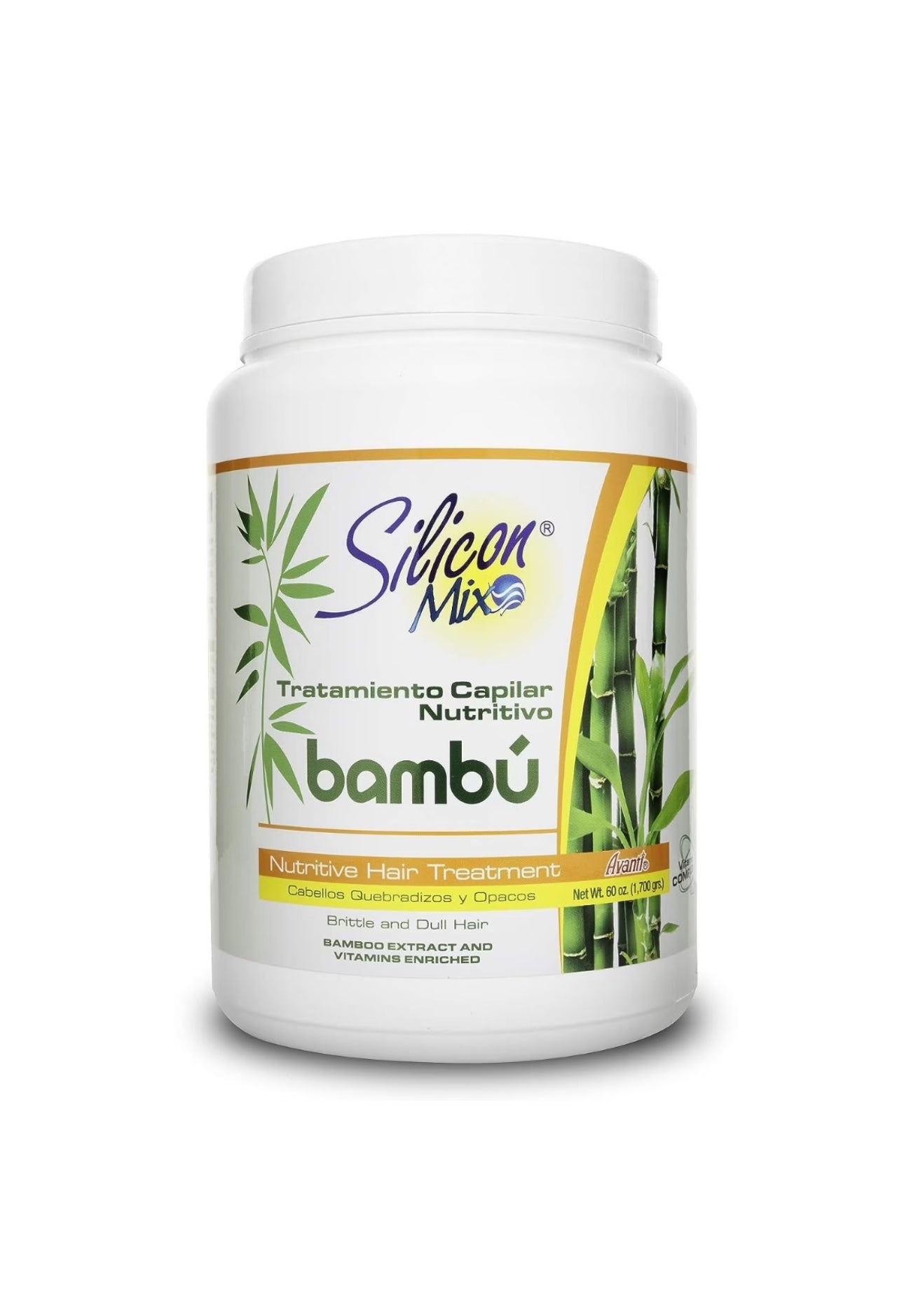 Silicon Mix Bambu Treatment Jar 60 Oz