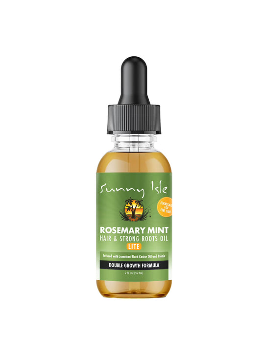 Sunny Isle Rosemary Mint Hair & Strong Roots Oil Lite 59ml