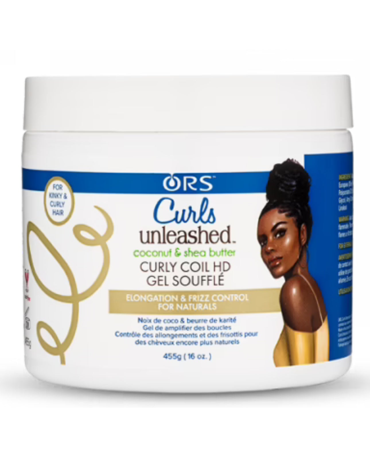 ORS Curls Unleashed Curly Coil HD Gel Souffle 16oz