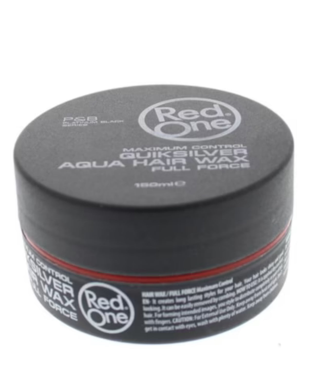 Red One Aqua Hair Wax Quicksilver 150ml