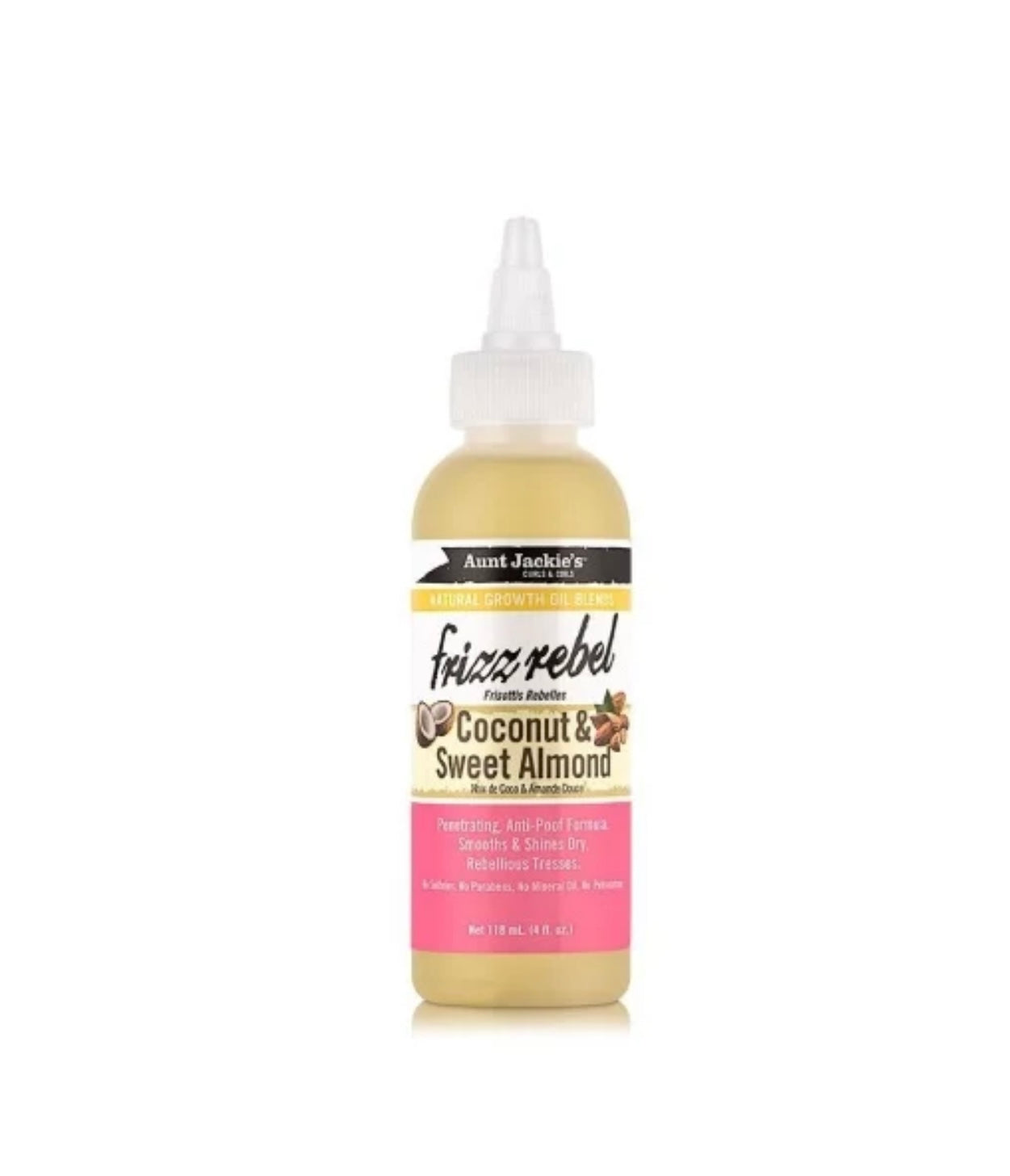 Aunt Jackie's Coconut & Almond Oil 4oz