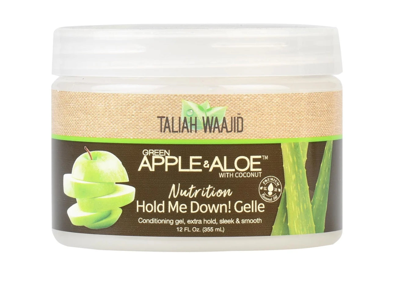 Taliah Waajid Green Apple & Aloe Nutrition Hold Me Down! Gelle 355 ml